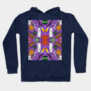 halloween doodle pattern Hoodie